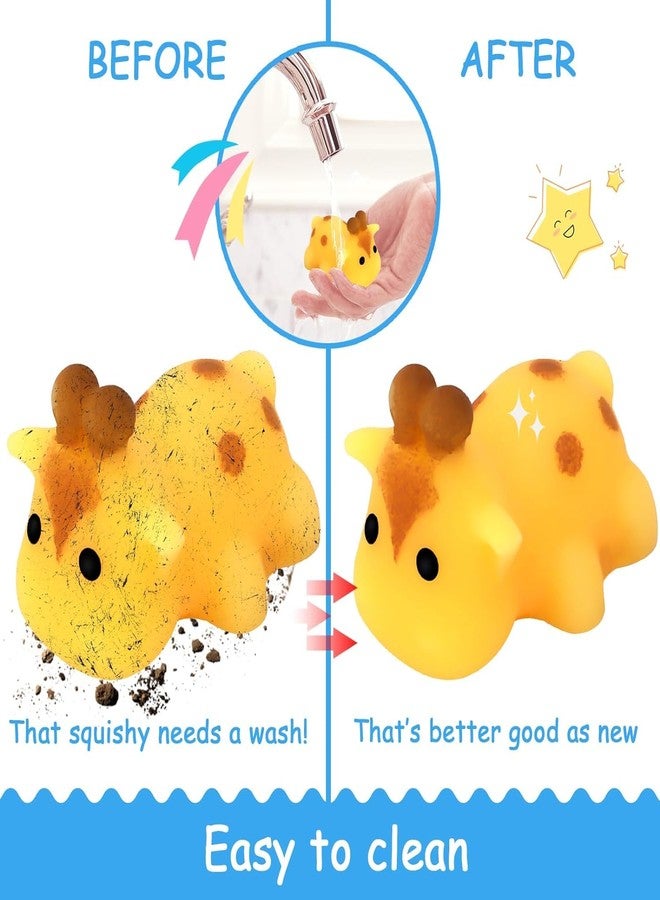 ANAB GI Squishies Mochi Toys, Mini Kawaii Squishy Forest Animals Squeeze Stress Relief Toys Easter Basket Stuffers Christmas Birthday for Kids(Pack-5) - Image 2